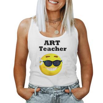 Art Teacher Children Adults Painting Drawing Sculpture Teach Women Tank Top | Mazezy
