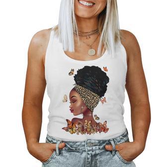 Black Girl Magic Afro Melanin Queen African American Women Tank Top - Seseable