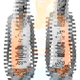 My Weekend Is All Booked Book Lovers Bookish Women Women Tank Top | Mazezy