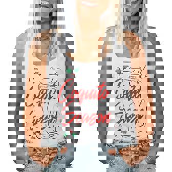 Coquito Season Ugly Christmas Puerto Rican Latino Eggnog Women Tank Top | Mazezy