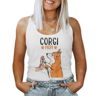 Corgi Mom Cute Corgi Dog Mama Girls Women Tank Top | Mazezy