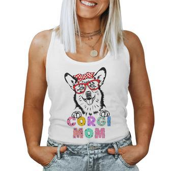 Corgi Mom Corgi Dog Lovers Corgi Lover Women Women Tank Top | Mazezy