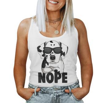Dalmatian Dog Kids Women Tank Top Basic Casual Daily Weekend Graphic - Seseable