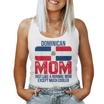 Dominican Mom Dominican Republic Flag Mother's Day Women Tank Top | Mazezy