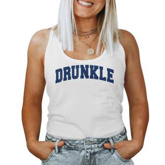 Drunkle Drunk Uncle Father's Day Women Tank Top - Thegiftio UK