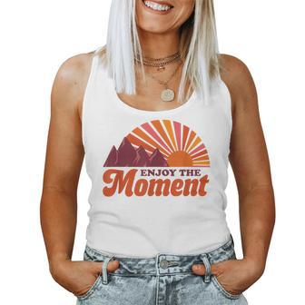Enjoy The Moment Summer Road Trip Collection Women Tank Top | Mazezy