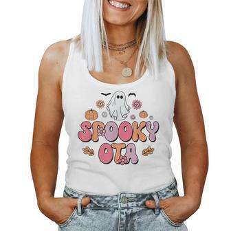 Fall Certified Occupational Therapy Assistant Ota Halloween Halloween Women Tank Top | Mazezy