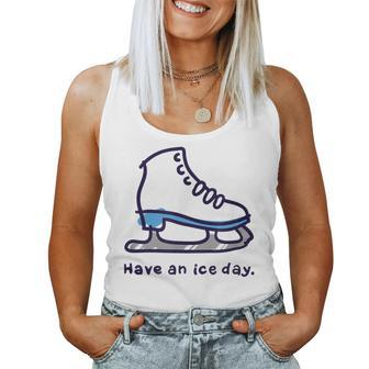 Figure Skating For Girls Ice Skater Women Tank Top | Mazezy DE