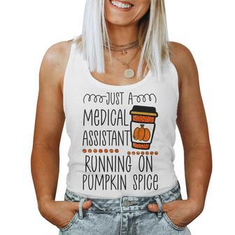 Halloween Fall Pumpkin Spice Medical Assistant Ma Halloween Women Tank Top | Mazezy