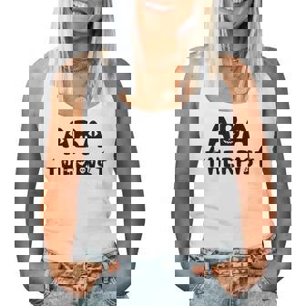 For Aba Therapist Halloween Fall Aba Therapy Women Tank Top | Mazezy