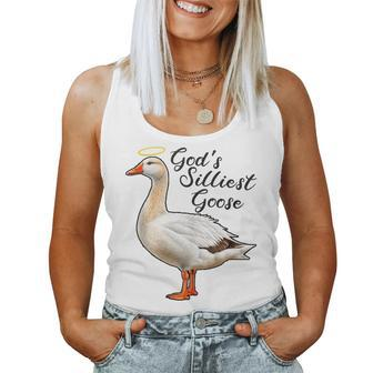 Gods Silliest Goose Gods Silliest Goose Women Tank Top | Mazezy
