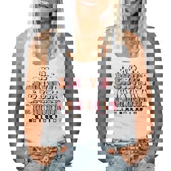 Groovy All Behavior Is A Form Of Communication Sped Teacher Women Tank Top | Mazezy