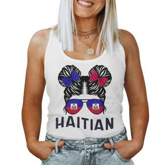 Haitian Heritage Month Haiti Haitian Girl Pride Flag Women Tank Top | Mazezy