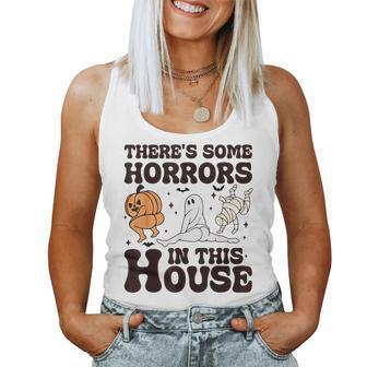 Halloween Some Horrors In This House Costume Women Tank Top - Seseable