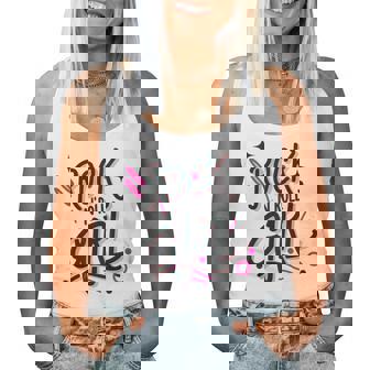 Halloween Rock N Roll Girl Retro Costume Graffiti Women Tank Top - Thegiftio