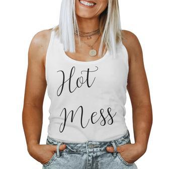 Hot Mess Woman Girl For Mom Women Tank Top | Mazezy CA