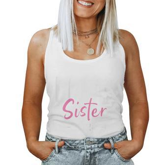 Kids Promoted To Big Sister 2024 Big Sister 2024 Women Tank Top Basic Casual Daily Weekend Graphic - Seseable