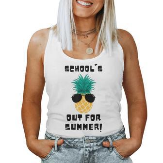 Last Day Of Schools Out For Summer Teacher Boys Girls Women Tank Top | Mazezy