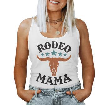 Mama 1St First Birthday Cowboy Western Rodeo Party Matching Women Tank Top - Seseable