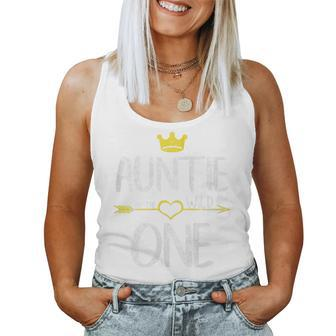 Matching Siblings Family Auntie Of The Wild One Women Tank Top | Mazezy