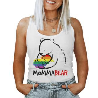 Momma Bear Gay Pride Proud Mom Lgbt Mama Women Tank Top | Mazezy CA