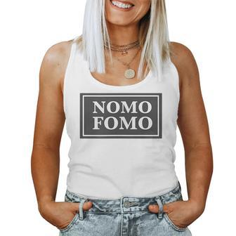 Nomo Fomo - No More Fear Of Missing Out Classic Style Women Tank Top Basic Casual Daily Weekend Graphic - Thegiftio UK