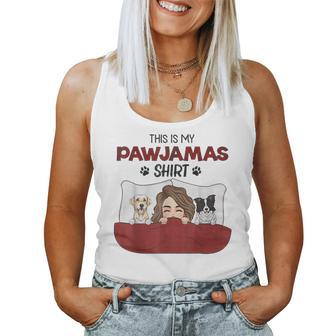 This Is My Pawjamas Mother's Day For Dog Mom Women Tank Top - Monsterry DE