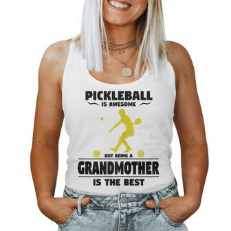 Pickleball - For Proud Grandmothers Grandma Pickleball Women Tank Top | Mazezy DE