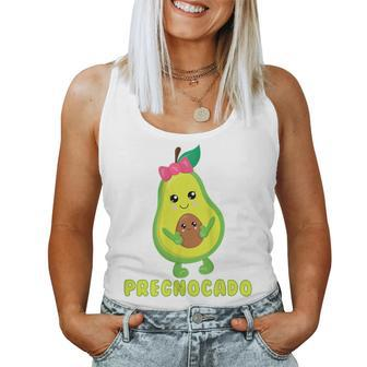 Pregnancy For Avocado Lovers Pregnant Avocado Women Tank Top | Mazezy