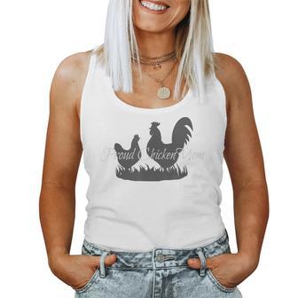Proud Chicken Mom Chicken More Colors Women Tank Top Basic Casual Daily Weekend Graphic - Thegiftio UK