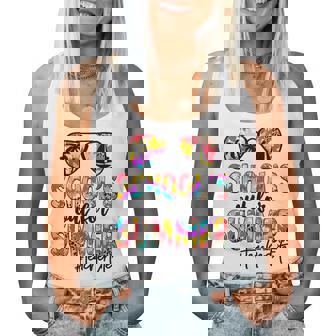 Retro Last Day Of School Schools Out For Summer Teacher Life Women Tank Top | Mazezy