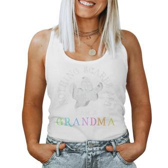 This Is My Scary Grandma Granny Costume You Dont Scare Me Women Tank Top | Mazezy UK