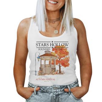 Star Fall Hollow Autumn Festival Women Tank Top - Seseable