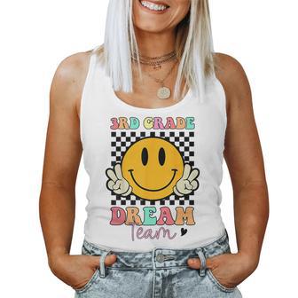 Teacher Appreciation Back To School Third Grade Dream Team Women Tank Top Weekend Graphic - Thegiftio UK