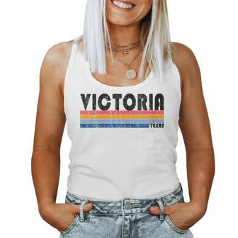Victoria Tx Hometown Pride Retro 70S 80S Style Women Tank Top | Mazezy