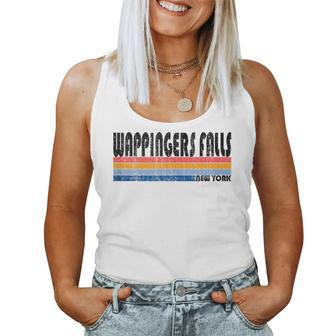 Wappingers Falls Ny Hometown Pride Retro 70S 80S Style Women Tank Top | Mazezy