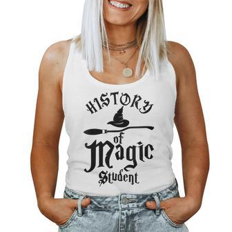 Witch Wizard School - History Of Magic Student Magic Women Tank Top | Mazezy