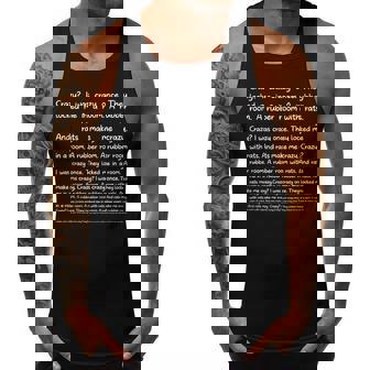 Crazy I Was Crazy Once Funny Meme Meme Funny Gifts Men Tank Top Graphic | Mazezy