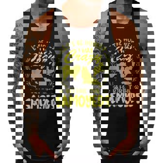 Lets Be Honest I Was Crazy Before Samoyeds Men Tank Top Graphic | Mazezy