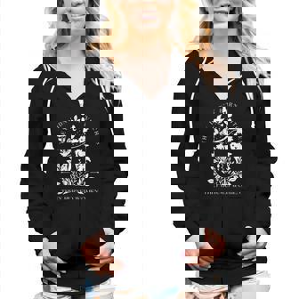 They Didn't Burn Witches They Burned Halloween Cat Women Zip Hoodie | Mazezy