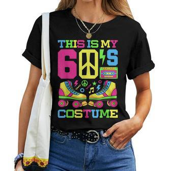 60S Costume 1960S Theme Party 60S Outfit Sixties Fashion 60S Women T-shirt Short Sleeve Graphic - Monsterry