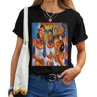 Afro Cuban Cigar Women Women T-shirt | Mazezy