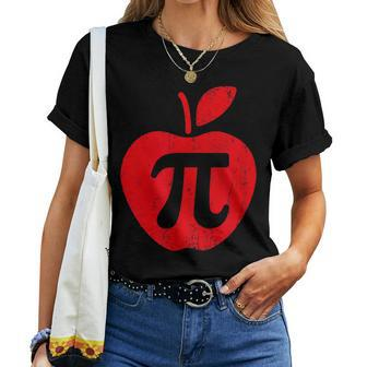 Apple Pi Day Math Nerd Pie Teacher 314 Women T-shirt | Mazezy DE