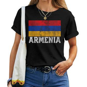 Armenian Armenia Flag National Pride Family Roots Men Women Women T-shirt Crewneck | Mazezy CA