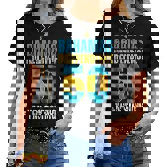 Bahamas Independence Day 50Th Independence Celebration Bahamas Women T-shirt | Mazezy