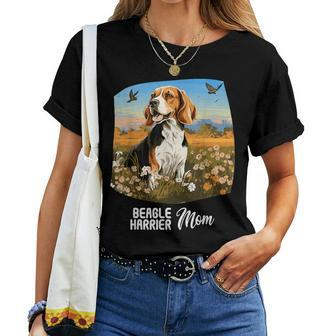 Beagle Harrier Mom Dog Beagle Harrier Women T-shirt | Mazezy