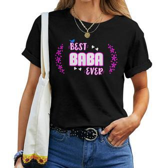 Best Baba Ever Serbian And Ukrainian Grandma Women T-shirt | Mazezy