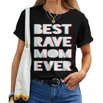 Best Rave Mom Ever Festival Women T-shirt | Mazezy