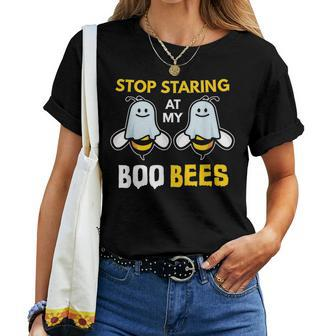 Boo Bees Boobies Costume Cute Animal Insect Lover For Women Women T-shirt | Mazezy