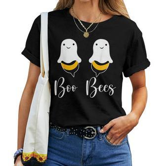 Boo Bees Couples Halloween Costume Boobee Women T-shirt | Mazezy